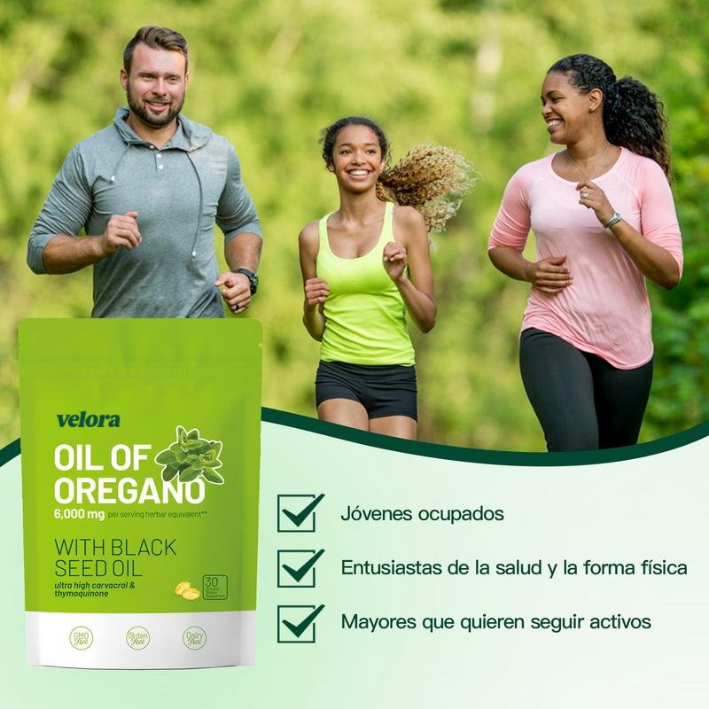 Cápsulas Blandas de Aceite de Orégano
